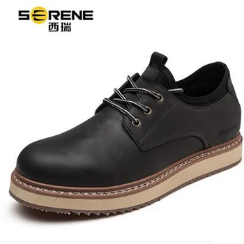 Men's Genuine Leather Shoes Overalls Retro Comfortable Casual Martin New Shoes Summer British Fashionable Black Brown Size 7-13 
Men's Genuine Leather Shoes Overalls Retro Comfortable Casual Martin New Shoes Summer British Fashionable Black Brown Size 7-13