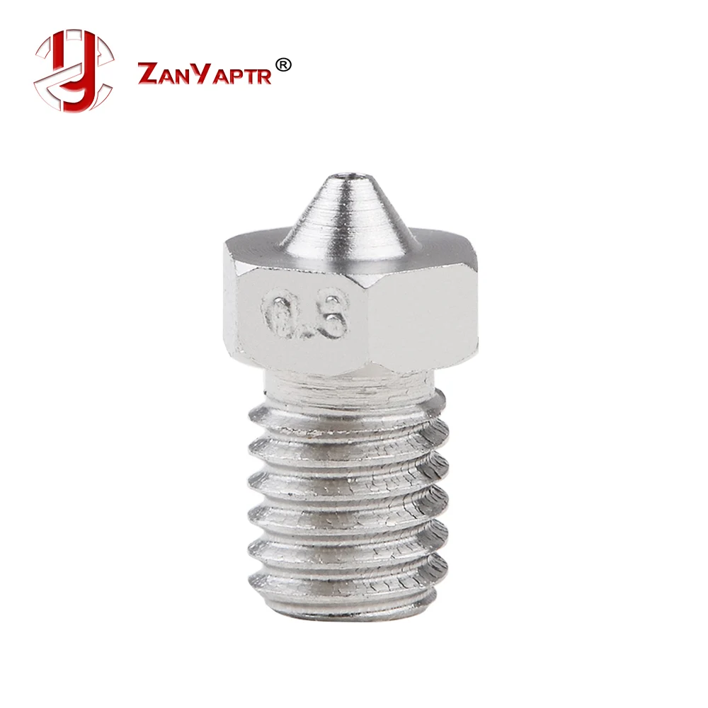 1Pcs 3D Printer Stainless Steel Nozzle J-Head Extruder For 0.25/0.4/0.5/0.6/0.8/1.0mm for 1.75/3.0mm Supplies For 3D V6 & V5
1Pcs 3D Printer Stainless Steel Nozzle J-Head Extruder For 0.25/0.4/0.5/0.6/0.8/1.0mm for 1.75/3.0mm Supplies For 3D V6 & V5