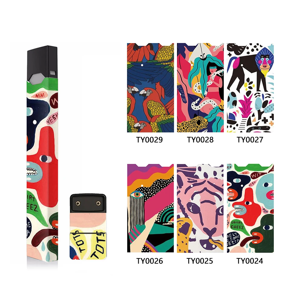 SHIODOKI 2 Pack Juul Skin Decal for Pax JUUL 2.5D Technology Ultra Thin Protective Sticker for JUUL Wraps Cases - Trend
SHIODOKI 2 Pack Juul Skin Decal for Pax JUUL 2.5D Technology Ultra Thin Protective Sticker for JUUL Wraps Cases - Trend