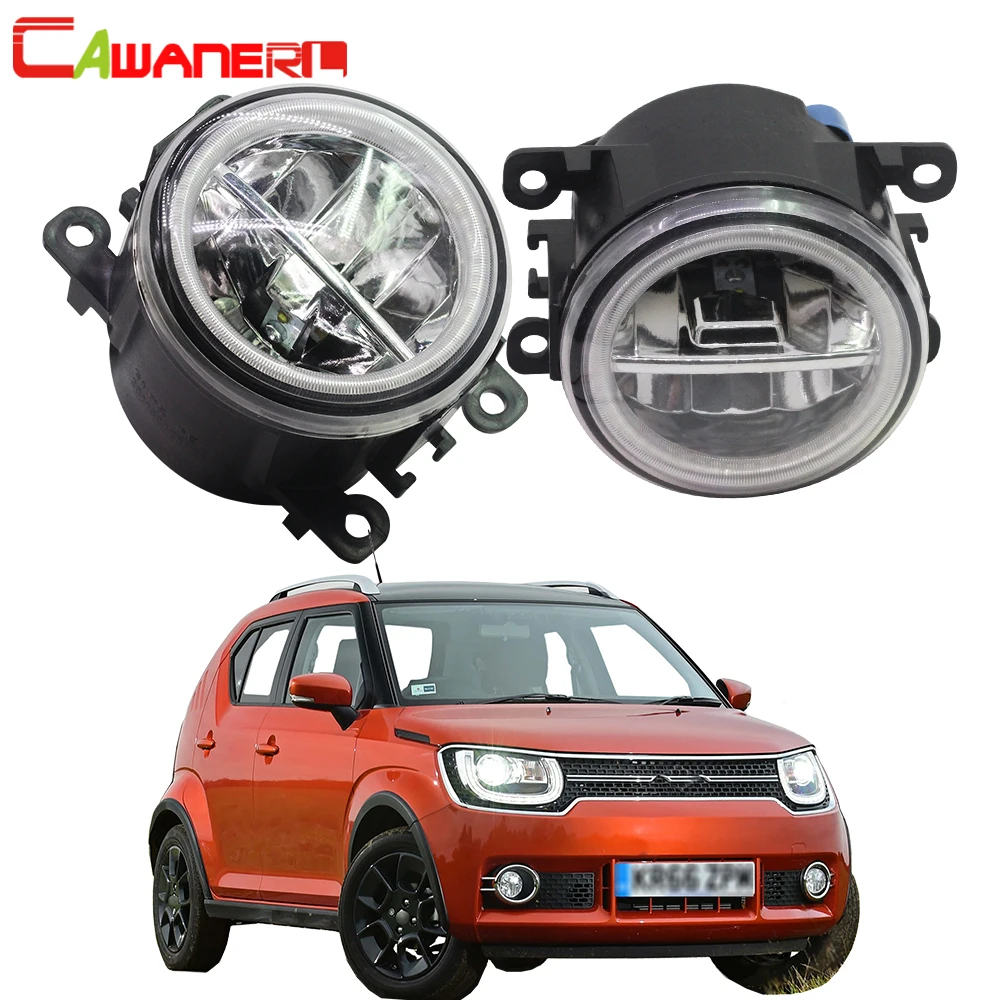 Cawanerl For Suzuki Ignis II Closed Off-Road Vehicle 2003-2008 Car Styling 4000LM LED Bulb H11 Fog Light + Angel Eye DRL 12V
Cawanerl For Suzuki Ignis II Closed Off-Road Vehicle 2003-2008 Car Styling 4000LM LED Bulb H11 Fog Light + Angel Eye DRL 12V