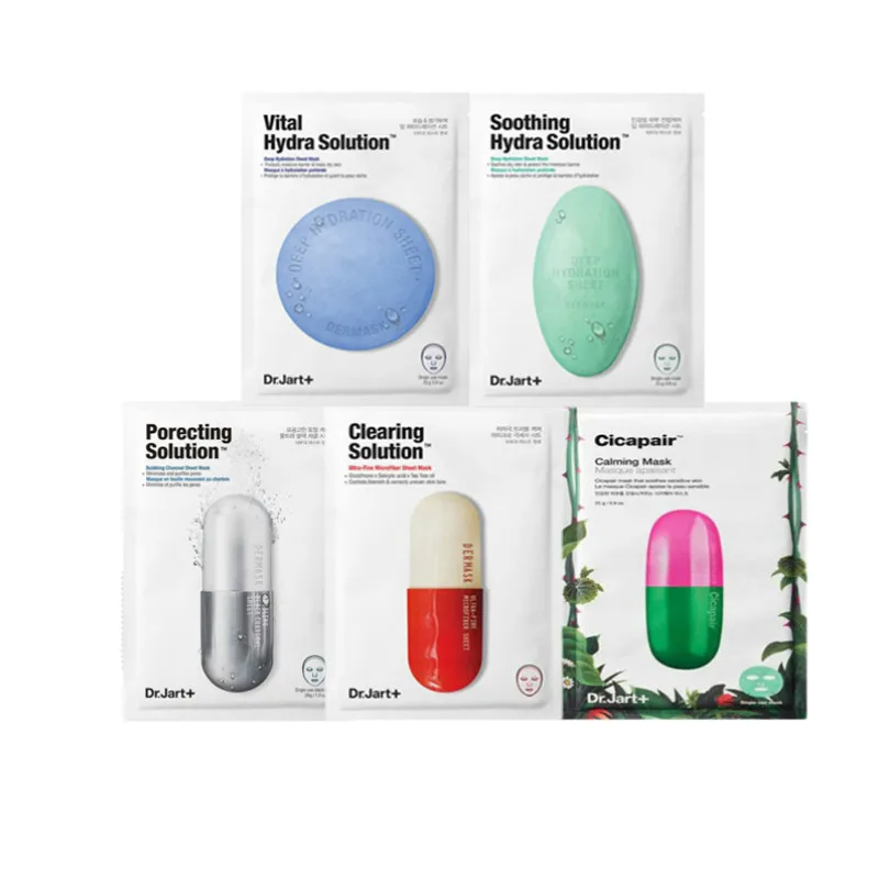 Dr.Jart+ Dermask Water Jet Soothing Hydra Solution Facial Mask Hyaluronic Acid Face Mask Moisturizing Korean Mask Acne Treatment
Dr.Jart+ Dermask Water Jet Soothing Hydra Solution Facial Mask Hyaluronic Acid Face Mask Moisturizing Korean Mask Acne Treatment