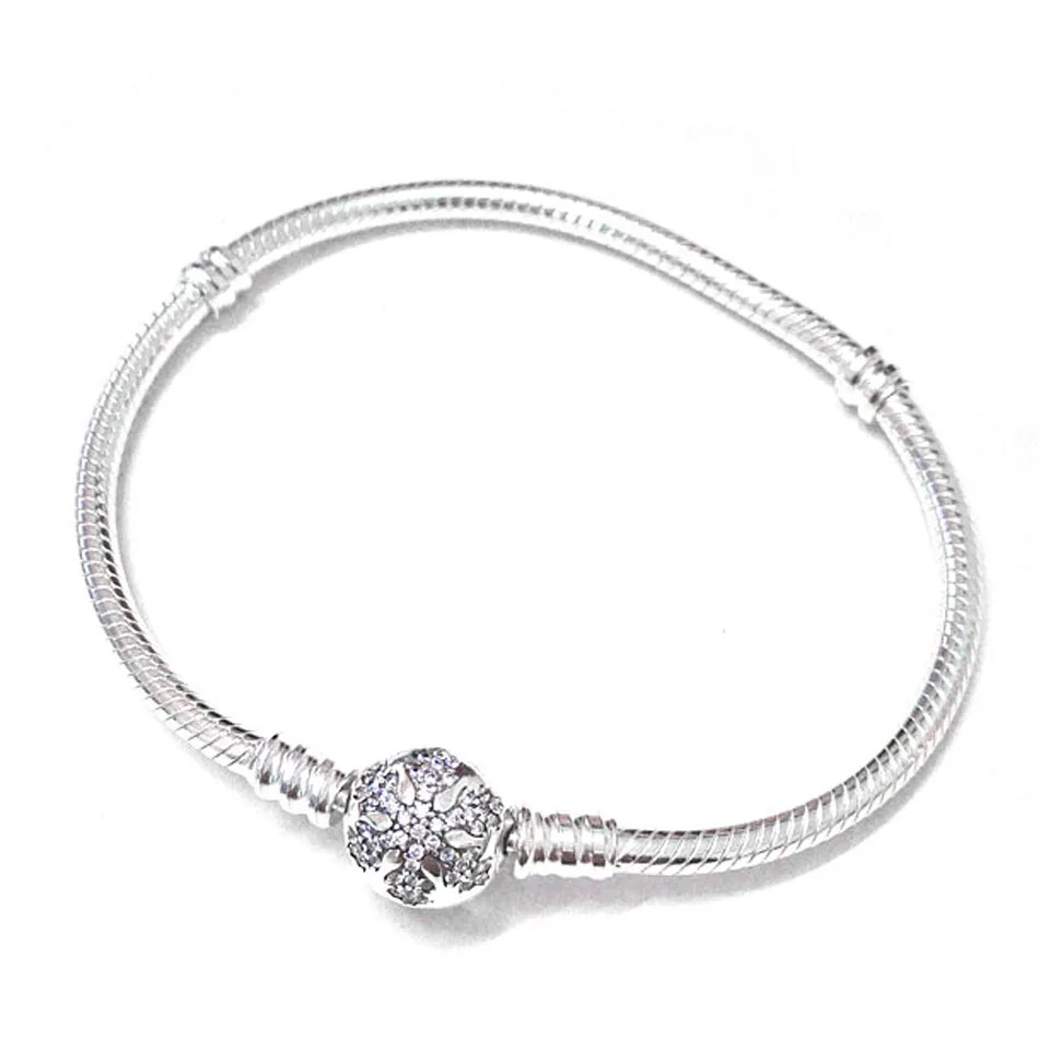 30% Silver Bangles for Women Snowflake Clap Clear Zircon fit Lady Beads Charms Pendant
30% Silver Bangles for Women Snowflake Clap Clear Zircon fit Lady Beads Charms Pendant