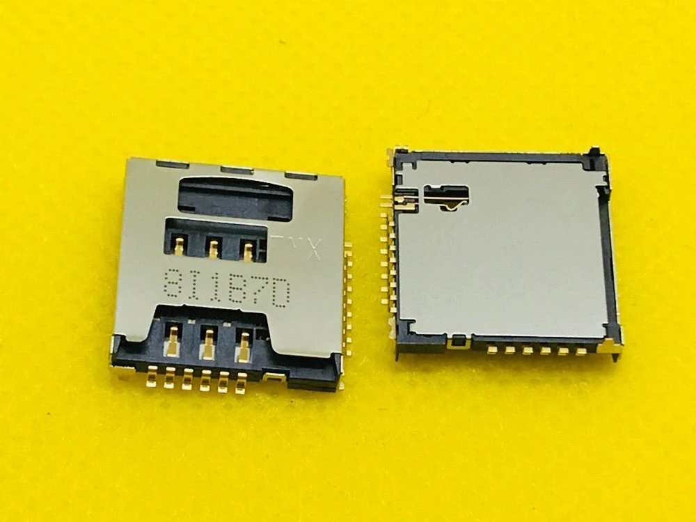Micro SIM + T флэш карты 2 в 1 разъем корейский TMX S5230C S5233 I919U S3930 материнской платы 8PIN Слот