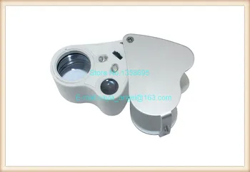 Free Shipping 30X22mm & 60X12mm Lens Jewelry Magnifier Illuminated Loupe with LED Double-Multiple Jewelry Identifying Type
Free Shipping 30X22mm & 60X12mm Lens Jewelry Magnifier Illuminated Loupe with LED Double-Multiple Jewelry Identifying Type
