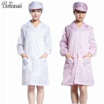 

Professional ESD Anti-static Uniform Soft Man Uniforme Medico Applicable to Medicine Laboratory Medical Industrial Clean Room