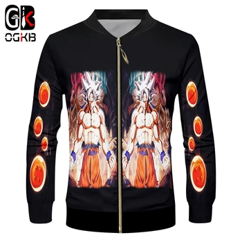 OGKB 2018 Winter Fall Men's Funny Print Dragon Ball Z 3D Zipper Jacket Baseball Coat Male Punk Long Sleeve Cardigan Sweatshirts
OGKB 2018 Winter Fall Men's Funny Print Dragon Ball Z 3D Zipper Jacket Baseball Coat Male Punk Long Sleeve Cardigan Sweatshirts