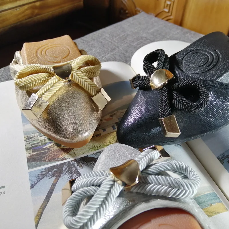 Woman Flat Shoes Elegant Comfortable Lady Fashion Sewing thread metal Bow Mesh layer Pointed Toe Women Soft Shoes
Woman Flat Shoes Elegant Comfortable Lady Fashion Sewing thread metal Bow Mesh layer Pointed Toe Women Soft Shoes