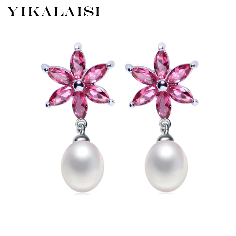 YIKALAISI 925 sterling silver pearl Jewelry genuine Natural pearl earrings fashion jewelry for Women long earrings gifts
YIKALAISI 925 sterling silver pearl Jewelry genuine Natural pearl earrings fashion jewelry for Women long earrings gifts