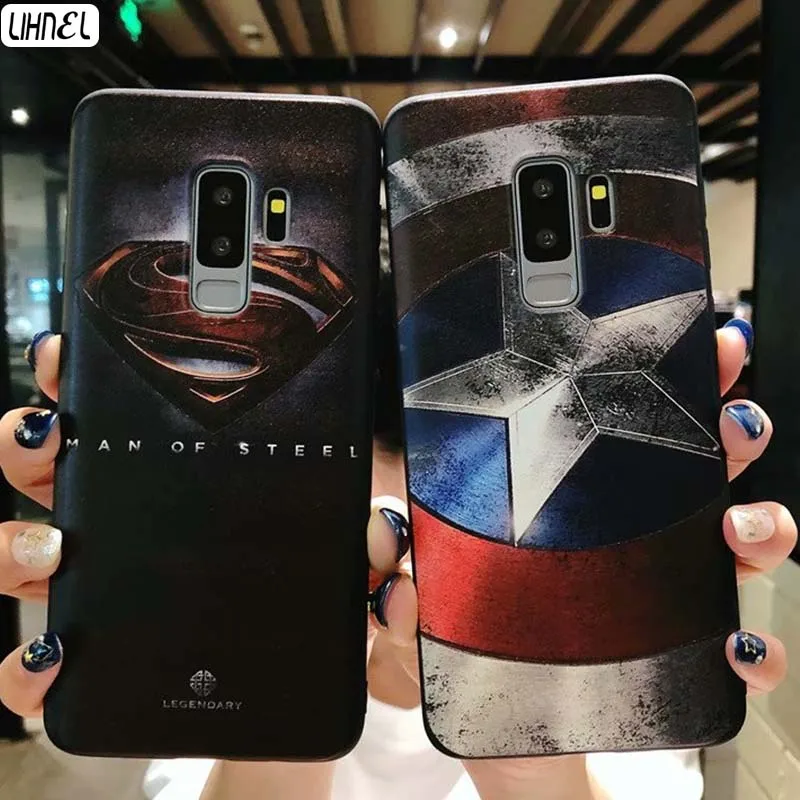Marvel Super Hero Soft TPU Phone Cases for Samsung Galaxy S8 S8plus S9 S9plus S10 S10plus S10E Note8 Note9 Superman Captain Case
Marvel Super Hero Soft TPU Phone Cases for Samsung Galaxy S8 S8plus S9 S9plus S10 S10plus S10E Note8 Note9 Superman Captain Case