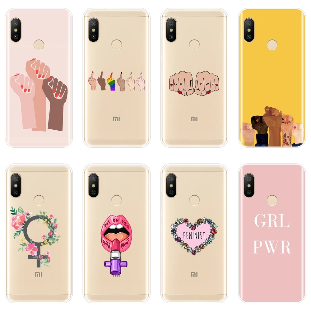 Phone Case For Xiaomi Mi 5 5C 5S 5X 6 6X Plus 8 SE Feminist Girl Silicone Soft Back Cover For Xiaomi MI A1 A2 Lite Mi5 Mi6 Mi8
Phone Case For Xiaomi Mi 5 5C 5S 5X 6 6X Plus 8 SE Feminist Girl Silicone Soft Back Cover For Xiaomi MI A1 A2 Lite Mi5 Mi6 Mi8
