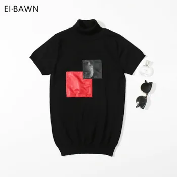 2020 Autumn Winter Women Blouse and Tops Black Genuine Leather Casual Fashion Blouse for Ladies Korean Sweater Womens Clothing
2020 Autumn Winter Women Blouse and Tops Black Genuine Leather Casual Fashion Blouse for Ladies Korean Sweater Womens Clothing