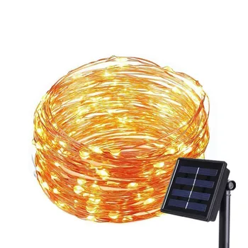 LED Solar Light Waterproof Fairy String Light Copper Wire Solar Power Lamp Energy saving for Christmas Garland Outdoor Decor
LED Solar Light Waterproof Fairy String Light Copper Wire Solar Power Lamp Energy saving for Christmas Garland Outdoor Decor