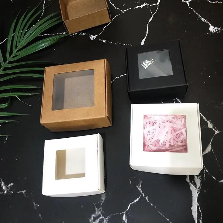 8pcs,Natural Brown Kraft Paper Box with window Gift Box for Christmas party Cajas de Carton Soap Packaging Box Wedding Candy Box
8pcs,Natural Brown Kraft Paper Box with window Gift Box for Christmas party Cajas de Carton Soap Packaging Box Wedding Candy Box