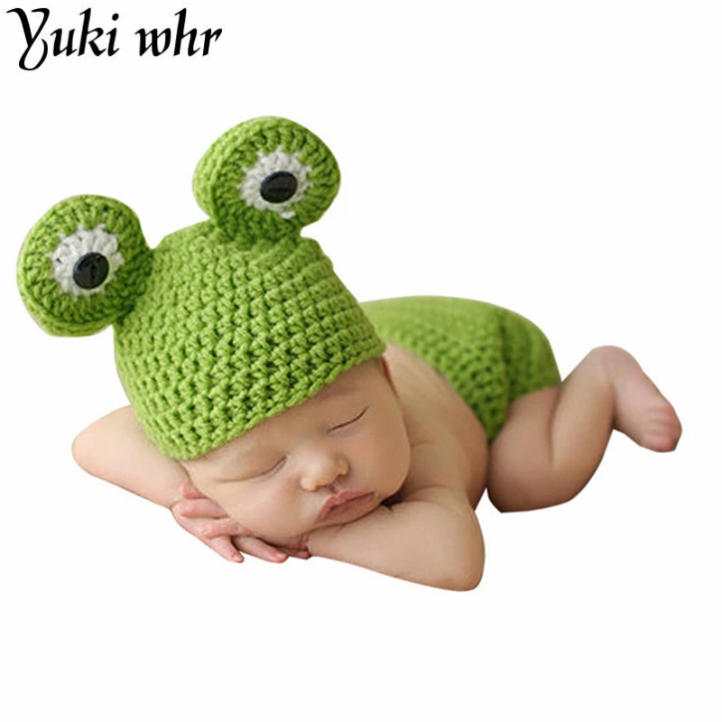 Newborn Photography Props Baby Hat Children's Hats Crochet Baby Frog Costume Knitted Green Photography Photo Props Fotografia
Newborn Photography Props Baby Hat Children's Hats Crochet Baby Frog Costume Knitted Green Photography Photo Props Fotografia