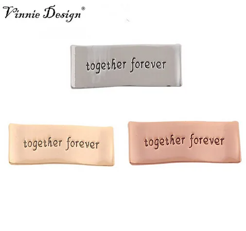 Vinnie Design Jewelry Together Forever Slide Charms fit on Keeper Bracelet Keys for Wrap Bracelets 10pcs/lot
Vinnie Design Jewelry Together Forever Slide Charms fit on Keeper Bracelet Keys for Wrap Bracelets 10pcs/lot