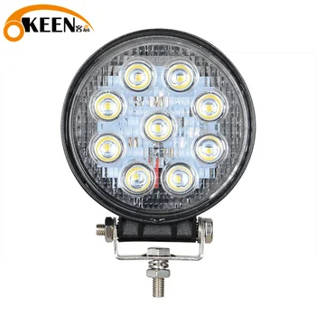 OKEEN 27w Spot Led Work Light Bar LED Off Road LED Work Light 12V 24V IP67 SPOT FLOOD FOR BEAM 4x4 ATV TRUCK BOAT UTV SPOTLIGHT
OKEEN 27w Spot Led Work Light Bar LED Off Road LED Work Light 12V 24V IP67 SPOT FLOOD FOR BEAM 4x4 ATV TRUCK BOAT UTV SPOTLIGHT