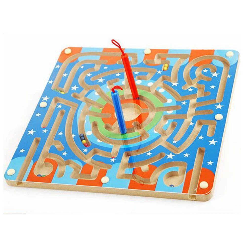 Magnetic Wand Wiggles and Worms Marbles Labyrinth Wooden Animal Maze Educational Kids Parenting Family Game Toys
Magnetic Wand Wiggles and Worms Marbles Labyrinth Wooden Animal Maze Educational Kids Parenting Family Game Toys