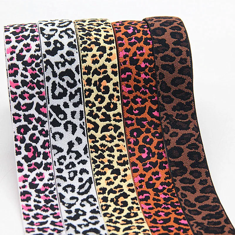 Leopard Print Elastic Bands 2.5cm Thick Soft Rubber Pants Elastic Cord 25mm for Headband Waist Belt Clothing Craft Accessories
Leopard Print Elastic Bands 2.5cm Thick Soft Rubber Pants Elastic Cord 25mm for Headband Waist Belt Clothing Craft Accessories