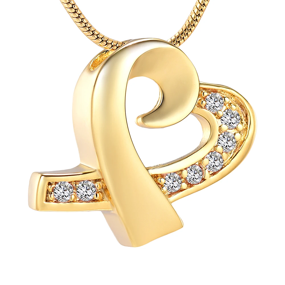 IJD8387 Crystal Inaly Bow tie Heart Stainless Steel Memorial Urn Jewelry Keepsake Cremation Pendant&Necklace for ashes as Women
IJD8387 Crystal Inaly Bow tie Heart Stainless Steel Memorial Urn Jewelry Keepsake Cremation Pendant&Necklace for ashes as Women