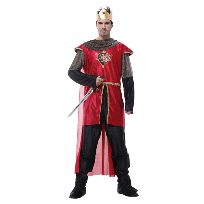 Shanghai Story Noble red king Костюм Принца косплей мужские костюмы на Хэллоуин костюм для