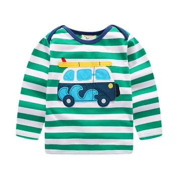 2018 new fashion brand cotton high quality children clothing long sleeve boys t shirt 18/24m-6y toddler tops tees for kids boy
2018 new fashion brand cotton high quality children clothing long sleeve boys t shirt 18/24m-6y toddler tops tees for kids boy