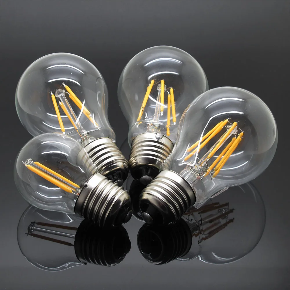 New Dimmable E27 Led Filament Light Glass Housing Bulb Lamps 220v 4w 8w 12w 360 Degree Retro Dimming Candle Lighting Edison
New Dimmable E27 Led Filament Light Glass Housing Bulb Lamps 220v 4w 8w 12w 360 Degree Retro Dimming Candle Lighting Edison