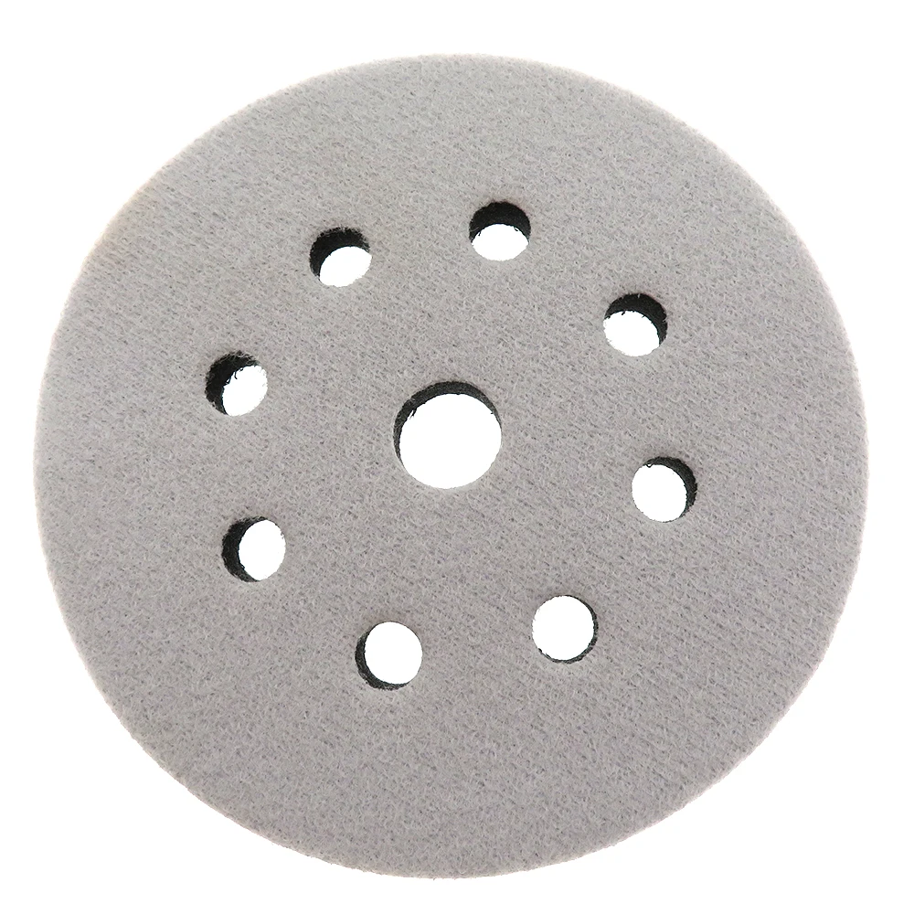 5 Inch 9 Holes 125mm Soft Interface Pad for Hook and Loop Sanding Disc Backing Pad Power Tools Accessories
5 Inch 9 Holes 125mm Soft Interface Pad for Hook and Loop Sanding Disc Backing Pad Power Tools Accessories