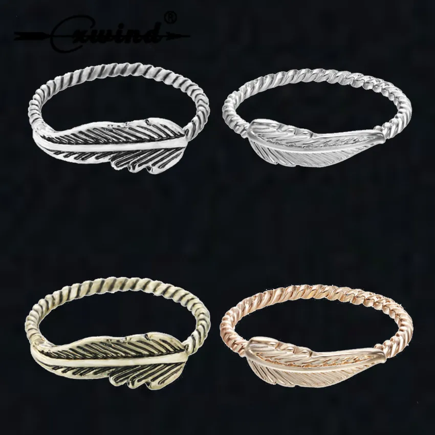 Cxwind Punk Feather Ring Vintage Twist Leaf Rings for Women Fashion Copper Jewelry Statement Birthday Gift Holiday Ring
Cxwind Punk Feather Ring Vintage Twist Leaf Rings for Women Fashion Copper Jewelry Statement Birthday Gift Holiday Ring