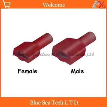 200pcs/lot F/MDFNY1.25-250 Red cold-pressed terminal Insulated Terminal For 0.5-1.5mm2,22-16 AWG Wire 10A
200pcs/lot F/MDFNY1.25-250 Red cold-pressed terminal Insulated Terminal For 0.5-1.5mm2,22-16 AWG Wire 10A