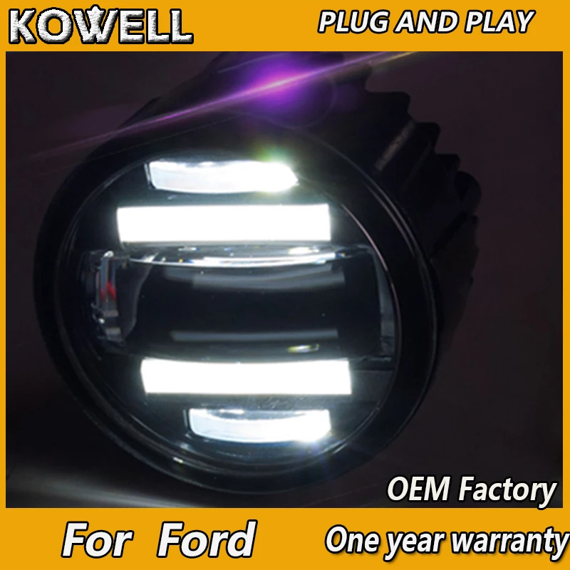 KOWELL противотуманная фара для Ford Transit курьер Гран-C-MAX светодиодный туман
