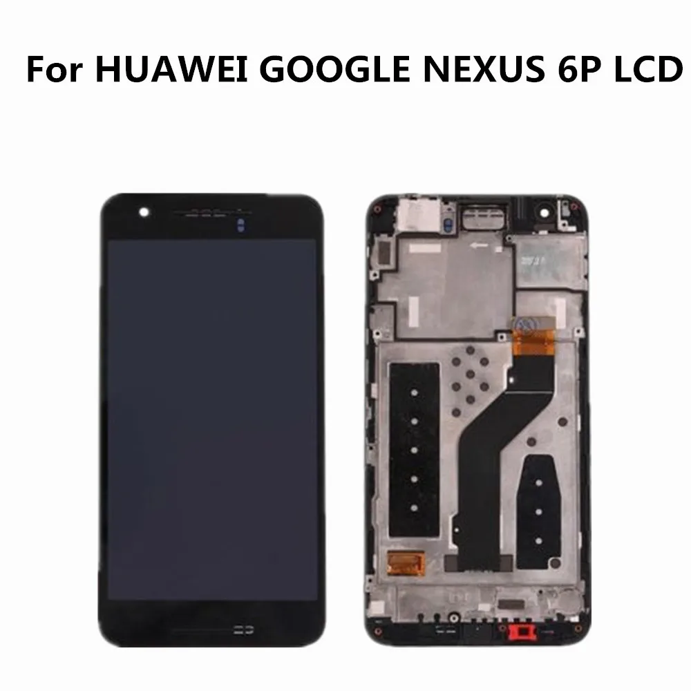 original Black For 5.7" Huawei Google Nexus 6P LCD Display Touch Screen Digitizer with Frame Assembly Replacement Nexus 6P LCD
original Black For 5.7" Huawei Google Nexus 6P LCD Display Touch Screen Digitizer with Frame Assembly Replacement Nexus 6P LCD