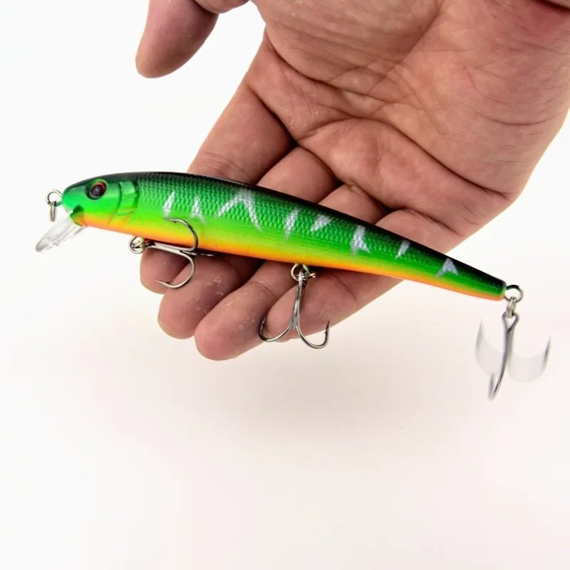 1pc Stripe Fishing Lures Hard Bait 130mm 19g Minnow Wobbler Bass Decoy Fresh Salt Water Treble Hooks Artificial Sea Fishing Bait
1pc Stripe Fishing Lures Hard Bait 130mm 19g Minnow Wobbler Bass Decoy Fresh Salt Water Treble Hooks Artificial Sea Fishing Bait
