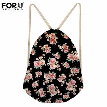 FORUDESIGNS Flower Printed School Backpack for Teenager Girls Small Women Drawstring Bag Multifunction Female Rucksack Bag Bolsa
FORUDESIGNS Flower Printed School Backpack for Teenager Girls Small Women Drawstring Bag Multifunction Female Rucksack Bag Bolsa