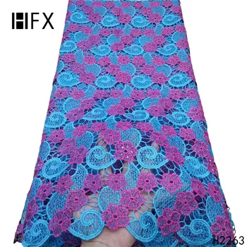 HFX Latest African Laces 2019 Blue/Pink Nigeria Embroidery Cord Lace Fabric 5 Yards Guipure Lace Fabric for Women X2263
HFX Latest African Laces 2019 Blue/Pink Nigeria Embroidery Cord Lace Fabric 5 Yards Guipure Lace Fabric for Women X2263