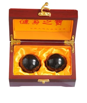 Gift hand ball Feng Shui Natural Sibin Bian Stone Baoding Hand Balls Chinese Health Exercise Stress Handball With Gift wood Box
Gift hand ball Feng Shui Natural Sibin Bian Stone Baoding Hand Balls Chinese Health Exercise Stress Handball With Gift wood Box