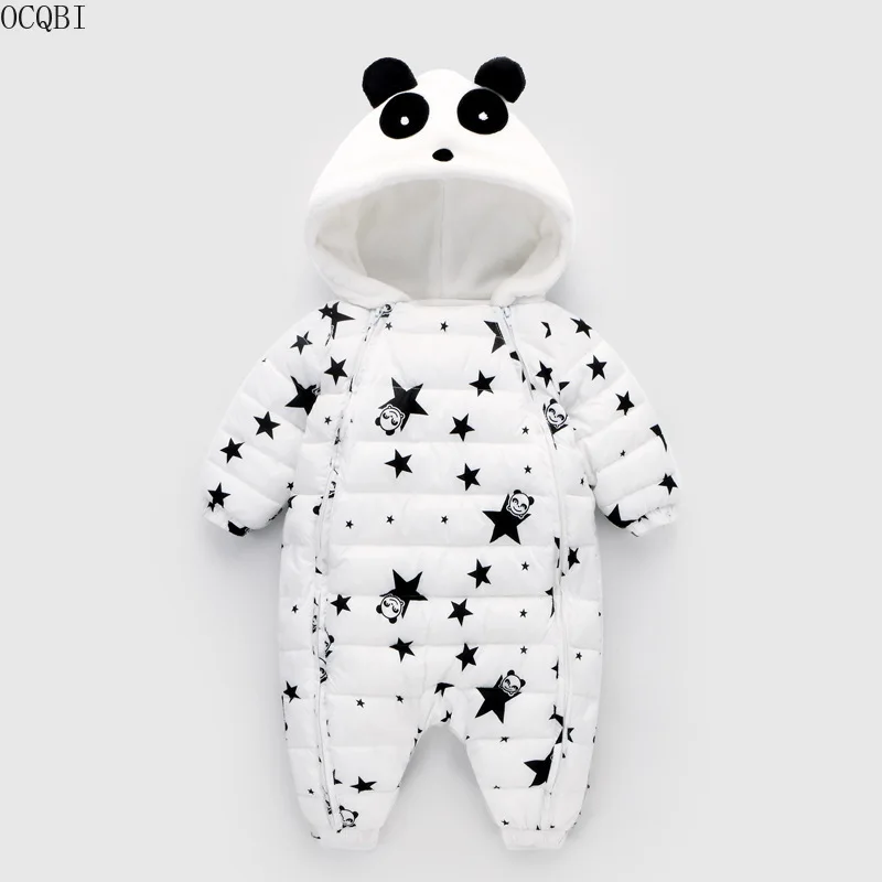 OCQBI Winter Panda Baby Rompers Overalls Newborn 2018 Girl Boy Jumpsuit Duck Down Snowsuit Kids inviting Snow Wear
OCQBI Winter Panda Baby Rompers Overalls Newborn 2018 Girl Boy Jumpsuit Duck Down Snowsuit Kids inviting Snow Wear