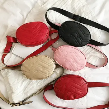 New fashion waist bag PU leather women's fanny pack 2019 portable leisure travel purse chest bag
New fashion waist bag PU leather women's fanny pack 2019 portable leisure travel purse chest bag