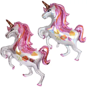 1pcs pink large standing unicorn foil balloon helium balloon kids toy wedding birthday animal unicorn party decoration supplies
1pcs pink large standing unicorn foil balloon helium balloon kids toy wedding birthday animal unicorn party decoration supplies