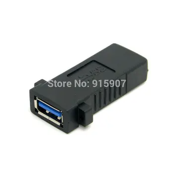 10pcs/lot CY Cablecc USB 3.0 Female to Female Extension Exteder Coupler Adapter with Panel Mount Holes
10pcs/lot CY Cablecc USB 3.0 Female to Female Extension Exteder Coupler Adapter with Panel Mount Holes