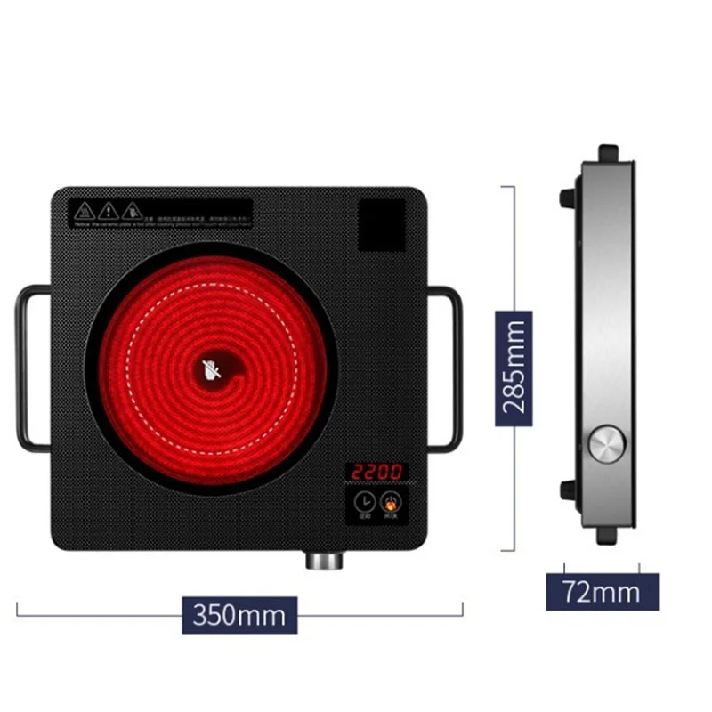 2200W Multifunctional Electric Cooker 220V Nonradiative Hot Plate Home Electric Stove For Boiling/Stewing/Frying/Roasting
2200W Multifunctional Electric Cooker 220V Nonradiative Hot Plate Home Electric Stove For Boiling/Stewing/Frying/Roasting