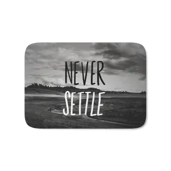 Never Settle Bath Mat Carpet Home Living Room Bedroom Kitchen Entrance Doormat Outdoor Rugs
Never Settle Bath Mat Carpet Home Living Room Bedroom Kitchen Entrance Doormat Outdoor Rugs