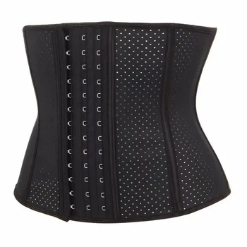Corset 3 Hooks Rubber Latex Waist Corset Waist Cincher Corset Underbust Corset Clip Waist Trainer spiral steel bones Corselet
Corset 3 Hooks Rubber Latex Waist Corset Waist Cincher Corset Underbust Corset Clip Waist Trainer spiral steel bones Corselet