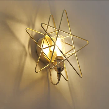 GETOP Nordic Simple Style Brass Copper-Made Wall Lamp Star LED Wall Light Fixtures For Home Lighting Bedside Arandela Luminaire
GETOP Nordic Simple Style Brass Copper-Made Wall Lamp Star LED Wall Light Fixtures For Home Lighting Bedside Arandela Luminaire