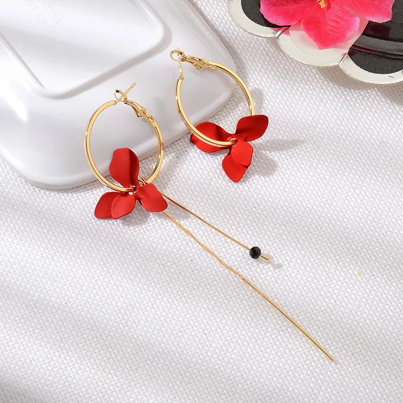 GHZTYF Korean Fashion Geometric Long Asymmetry Tassel Earring Ear Stud New Alloy Big Statement Earrings For Women Bijoux Brincos
GHZTYF Korean Fashion Geometric Long Asymmetry Tassel Earring Ear Stud New Alloy Big Statement Earrings For Women Bijoux Brincos