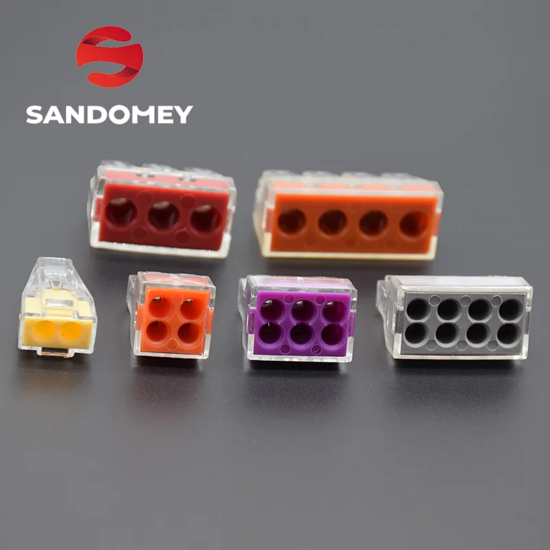 10pcs WAGO Push IN wire wiring connector For Junction box wire conductor cable terminal block wire connector PCT-102/104/106/108
10pcs WAGO Push IN wire wiring connector For Junction box wire conductor cable terminal block wire connector PCT-102/104/106/108