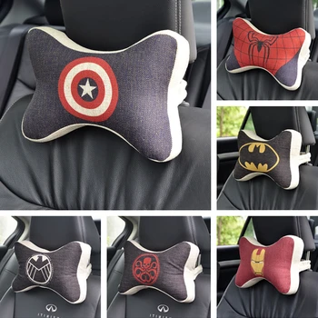 Cartoon Super hero car seat pillow for the neck rest support headrest Travel Soft pillows cars cushion vehicle Space Memory foam
Cartoon Super hero car seat pillow for the neck rest support headrest Travel Soft pillows cars cushion vehicle Space Memory foam