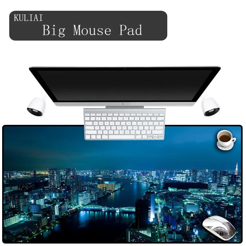 KULIAI XL City Night Scene Natural Rubber Large Locking Edge Mouse Pad Gamer Mousepad Keyboard Mat Office Table Cushion Pads
KULIAI XL City Night Scene Natural Rubber Large Locking Edge Mouse Pad Gamer Mousepad Keyboard Mat Office Table Cushion Pads