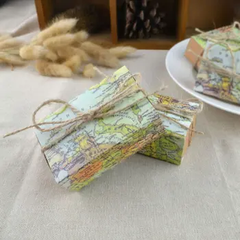 100pcs/lot ''Around the worlp" Map Candy Box Travel Theme Wedding Favor Boxes Birthday Boy Baby Shower Gift Packaging
100pcs/lot ''Around the worlp" Map Candy Box Travel Theme Wedding Favor Boxes Birthday Boy Baby Shower Gift Packaging