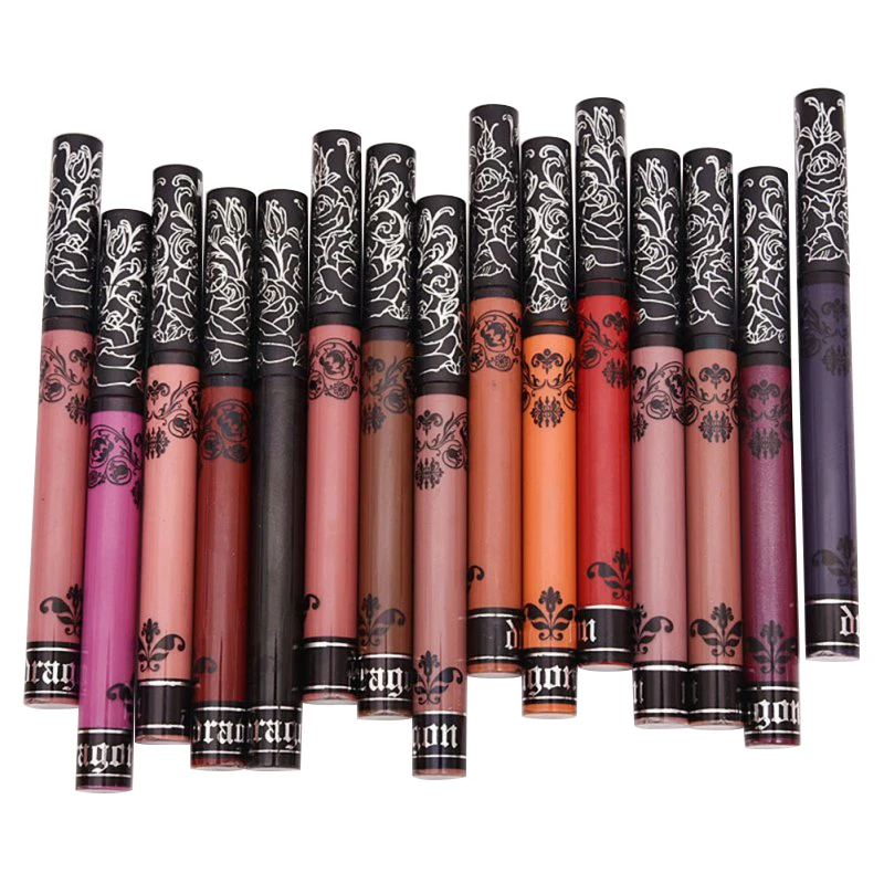 New Tattoo Waterproof Non-stick Matte Liquid Lipstick Nude Color Lip Gloss Makeup Tools Batom Red 2017
New Tattoo Waterproof Non-stick Matte Liquid Lipstick Nude Color Lip Gloss Makeup Tools Batom Red 2017
