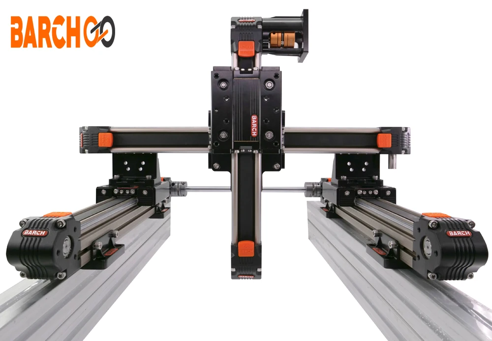 Linear guide rails XYZ gantry systems